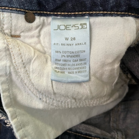 Joe’s Jeans Keagan Distressed Skinny Ankle Jeans - Picture 6 of 7